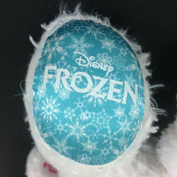 Build A Bear Disney Frozen Princess Elsa Plush 17" White Sparkle Stuffed Animal - Picture 4 of 12